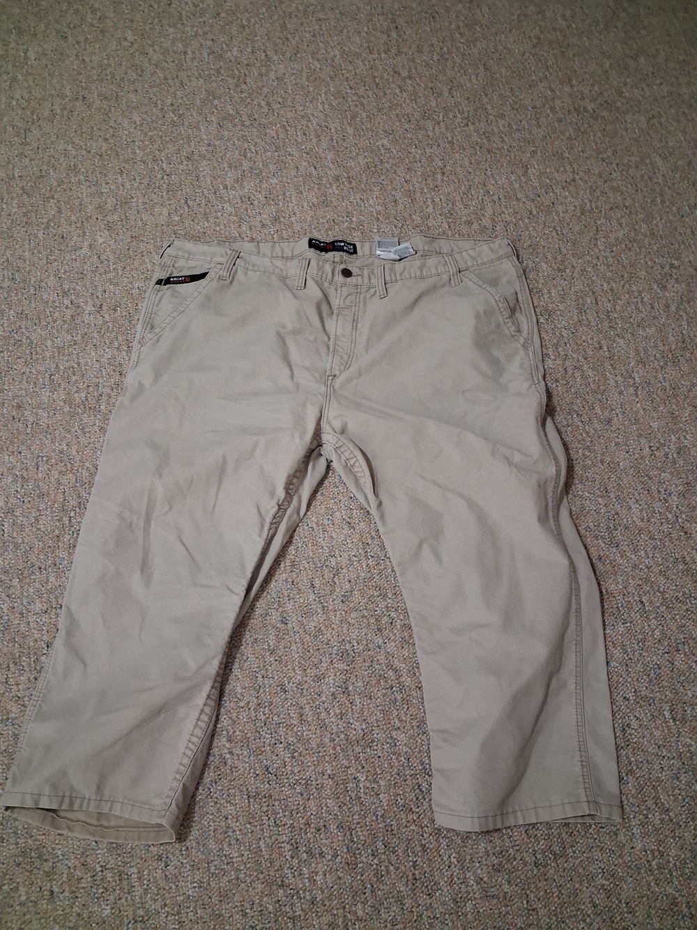 Ariat Men's Khaki Chino Pants - Light Tan